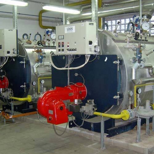 Wood fire boiler