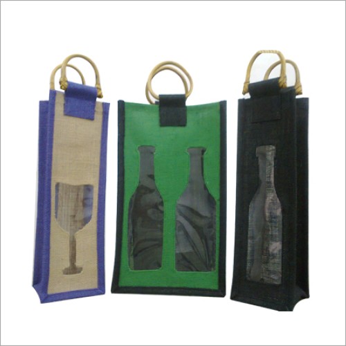 Jute bottle bag