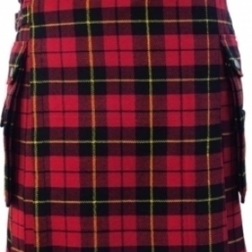 Wallance tartan hybrid utility pocket kilt