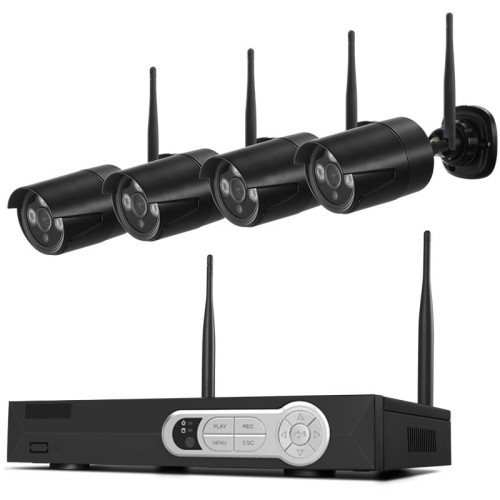 Black 4ch 720p wifi nvr kit