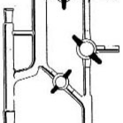 Distillation head and flasks