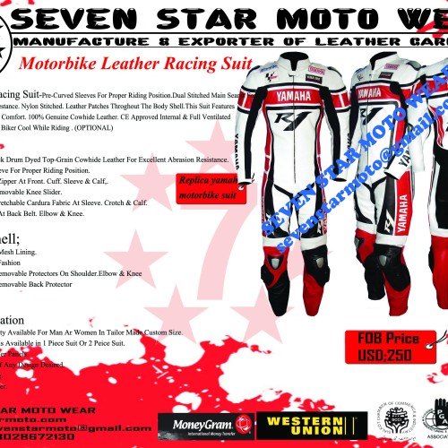 Motorcycle leathers 2 pc  suits