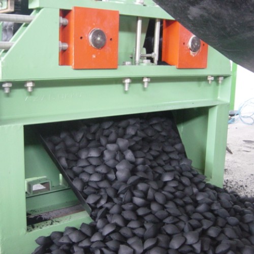 Charcoal briquette machines