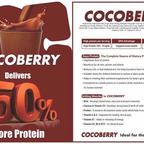 Cocoberry protein powder