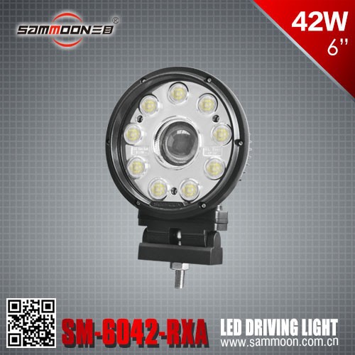 6 Inch 42W Round LED Driving Light_SM-6042-RXA