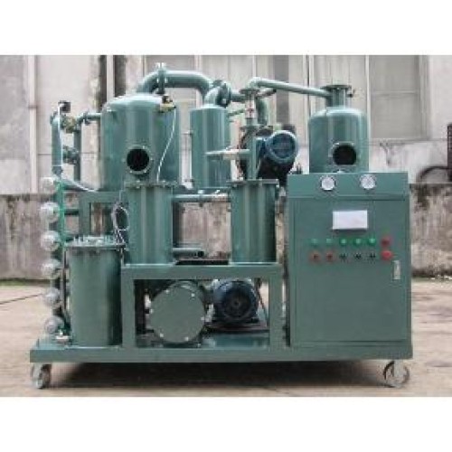 Double-stage highly vacuum transformer oil purifier