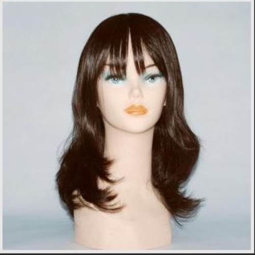 Human hair wig long