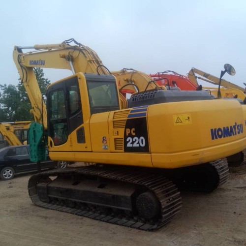 Used komatsu excavator pc220-7 with hammer/ komatsu komatsu: pc100-3,pc120-6,pc130-7,pc200-5,pc200-6,pc200-7,pc200-8,pc210,pc220-6,pc220-7,pc220-8,pc300,pc360-7,pc400, pc450-7