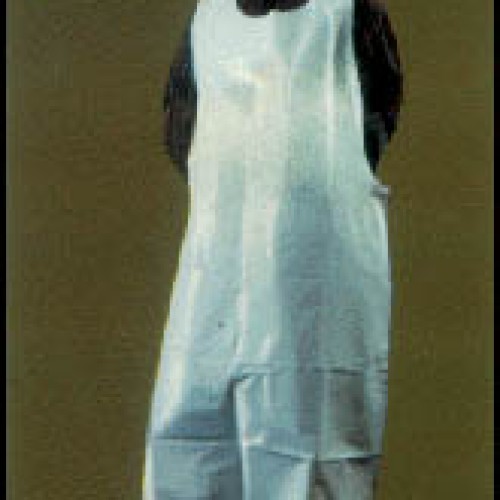 Polyethylene disposable aprons