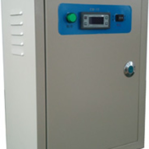 Electric control box for refrigerant unit