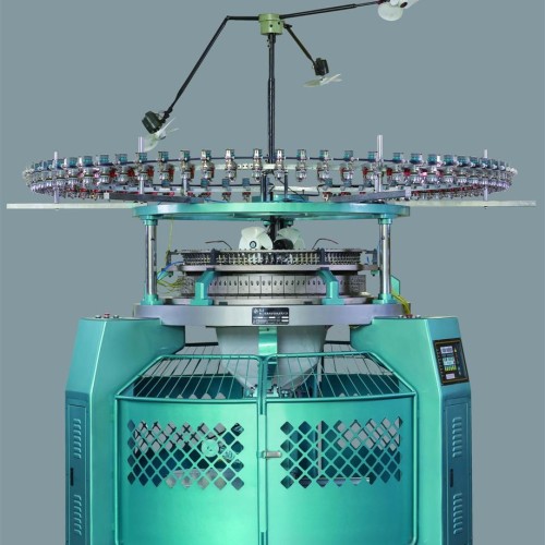 High speed 3-thread fleece circular knitting machine