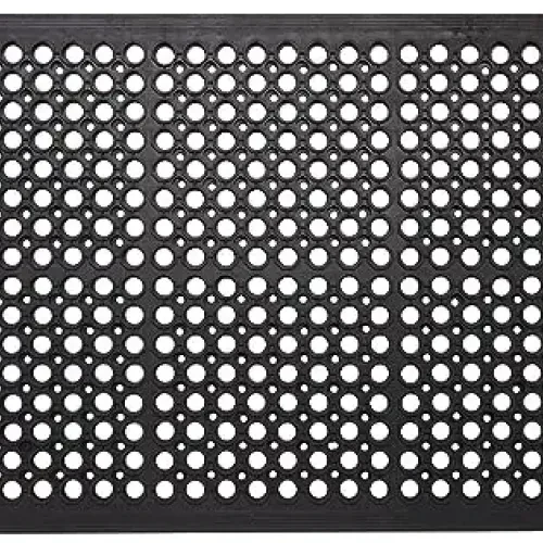 Rubber floor mat