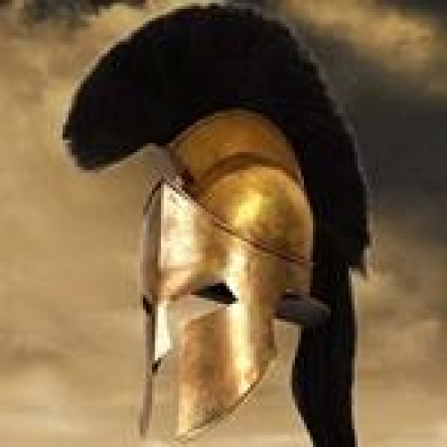King leonidas helmet