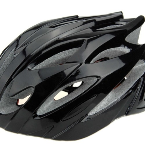 Carbon fiber helmet with in-mold echnology