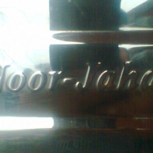 Noorjahan lpg. stove logo on stainless steel sheet