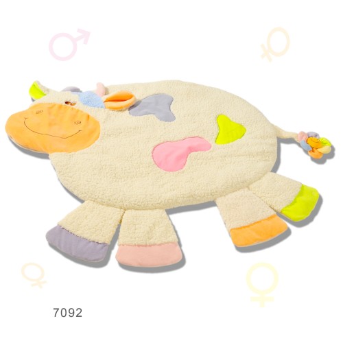 Cow baby mat