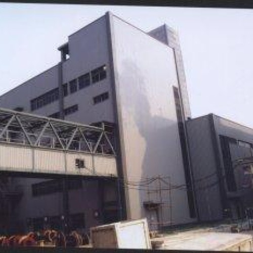 Heavy steel structure workshop