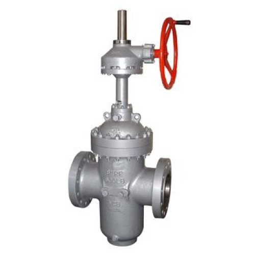 Through conduit slab gate valve