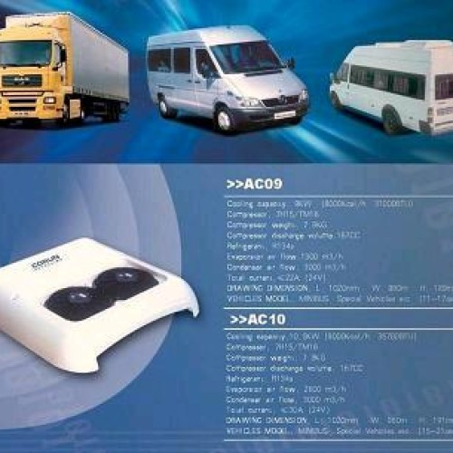 Van bus air conditioner 