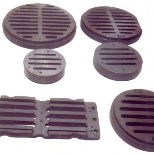Air compressor stop plates
