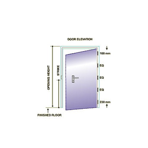 Insulated metal doors