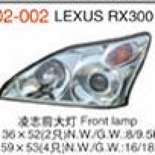 Toyota head lamp