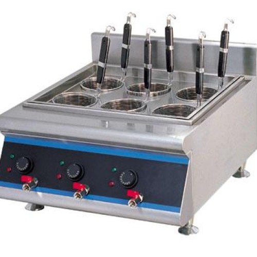 Counter gas pasta cooker 