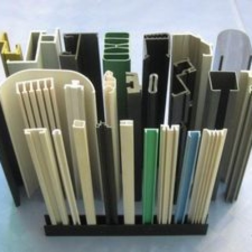 PVC profile extrusion machine