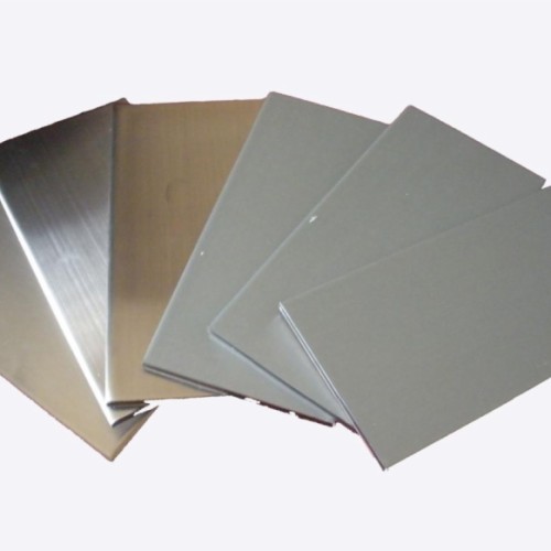 Titanium-zinc composite panel