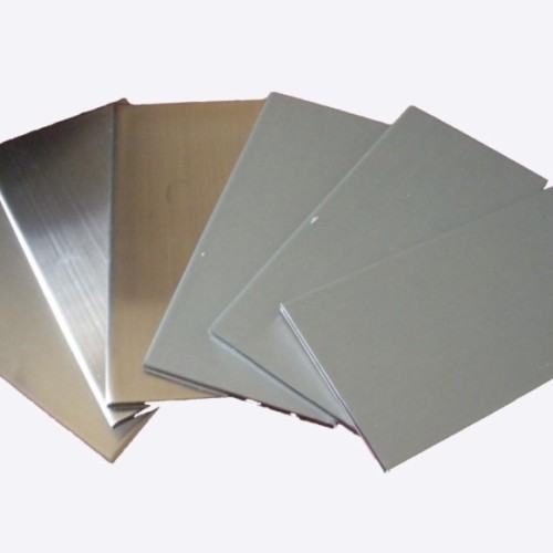 Titanium-zinc composite panel