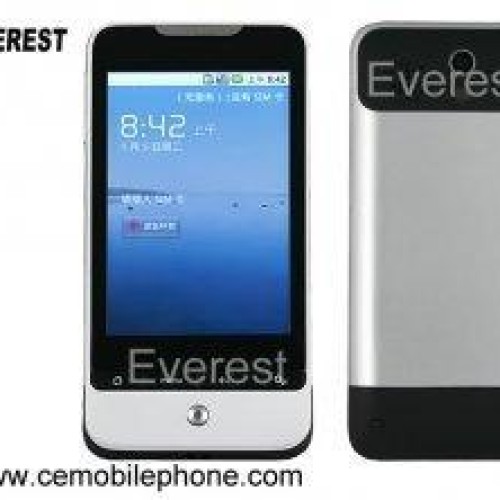 Android mobile phone gps wifi wvga smart mobile phone everest g6
