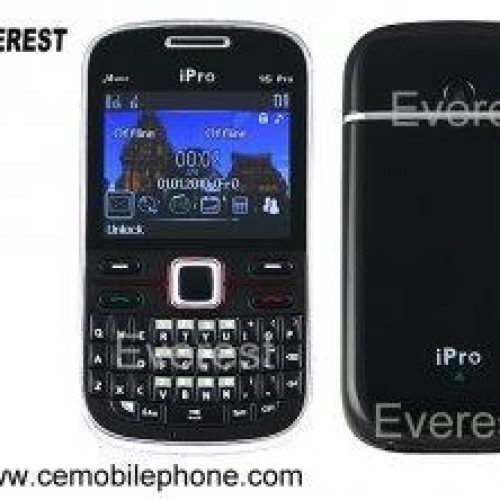 Large keypad mobile phone ce dual sim qwerty mobile phone everest i6pro