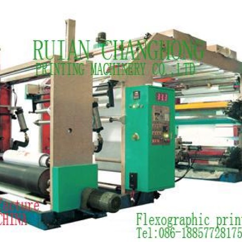 Paper flexographic printing machine