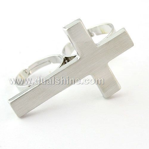 Archaize fashion double finger rings,double ring