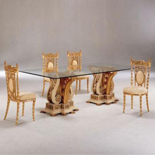 Resin and Fiber Dining Tables