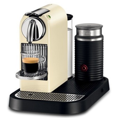 Nespresso citiz espresso and aeroccino - '60s white