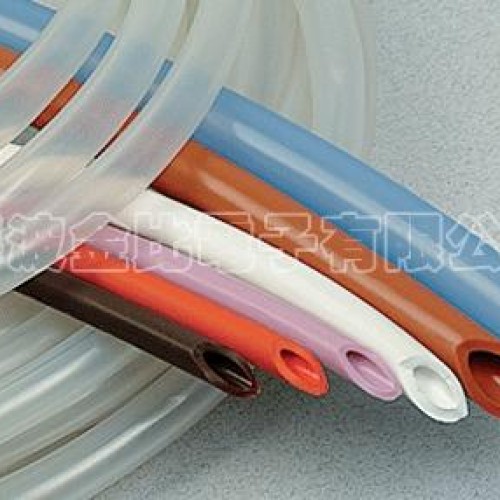 Pure solicone rubber tube