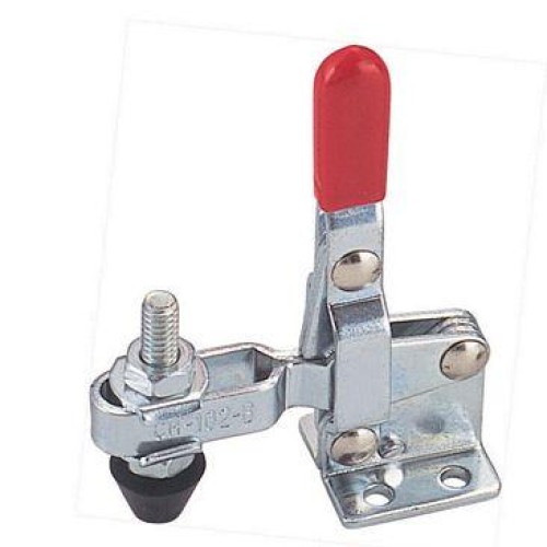 Vertical handle toggle clamps