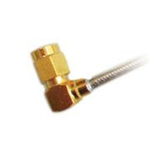 Sma  right angle male solder  rg402