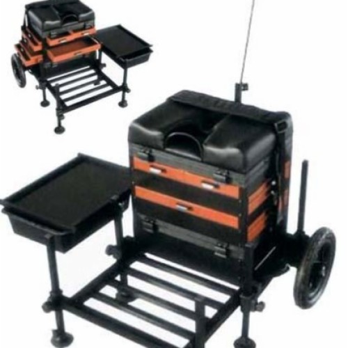 Fishing tackle seat box