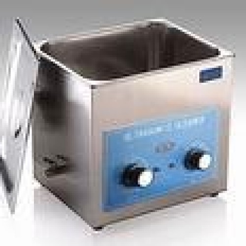 Mechanical mini ultrasonic cleaner