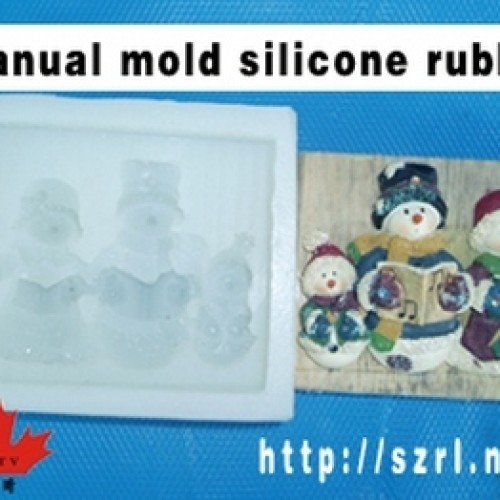 Manual mold silicone rubber