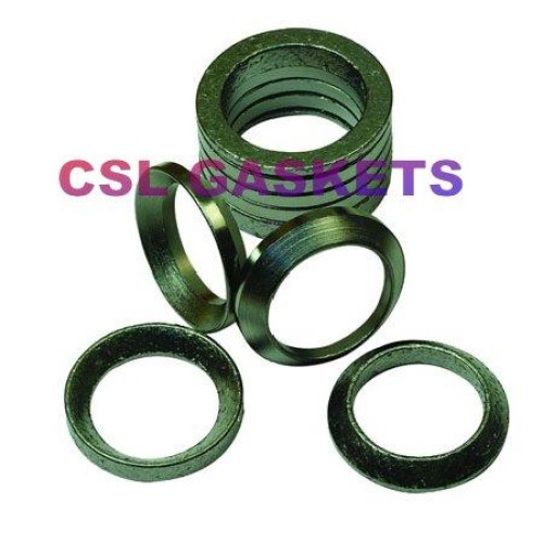 Die-formed graphite ring, auto gaskets