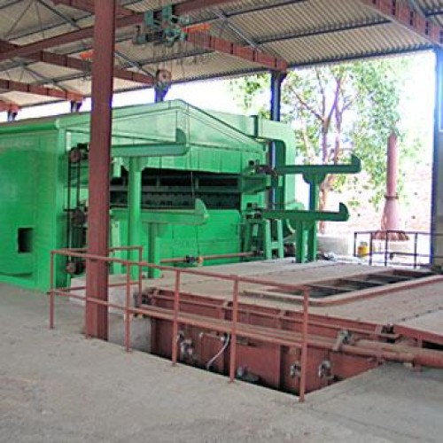 Structure and scaffolding galvanizing plant