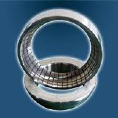Maintenance-free angular contact spherical plain bearings