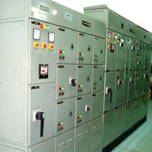 Auto capacitor control panel