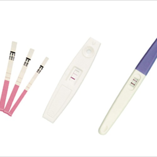 Hcg pregnancy test strip