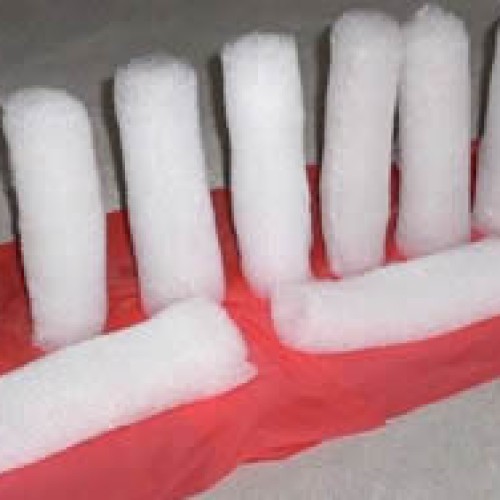 Fep (fluorinated ethylene propylene) demister pad
