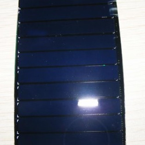 Matte and efficient solar panel