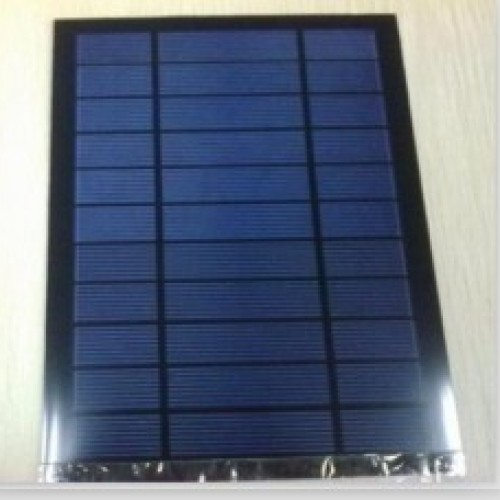 Matte polycrystalline solar panel